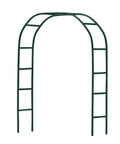 Green 7.9 Ft Metal Garden Arbor Arch For Climbing Plants, Outdoor Wedding And Party Decor, 240 Cm Tall, Durable Frame