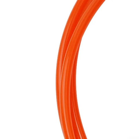 Replacement Belt For Bike Trainer Roller Drive, 5mm Wide, 185cm Perimeter, Durable Material, Red Color, close-up view