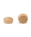 Half Inch Maple Round Head Screw Hole Plugs Pack Of 100 Wood Screw Covers For A Neat Slightly Raised Finish On Cabinets, Furniture, And DIY Woodworking Projects Providing A Subtle Raised Look That Complements Any Wood Finish close-up view