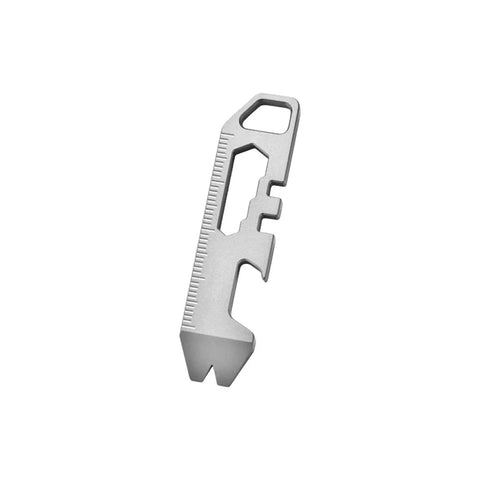 Ultra Lightweight Metal Alloy Multitool With Wrenches And Bottle Opener For Camping And Hiking Adventures, Pocket Sized 6x1.5cm One-Piece Durable Tool