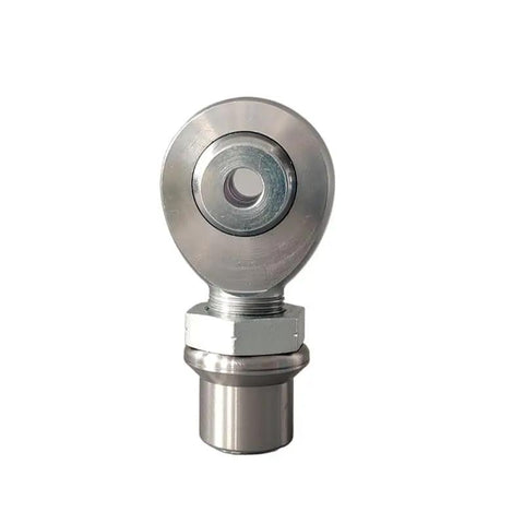 Heavy Duty XMR16 Male Rose Joint Rod End With 1 Inch Bore Plus 1.25 Inch Thread, steel construction for suspension upgrades.