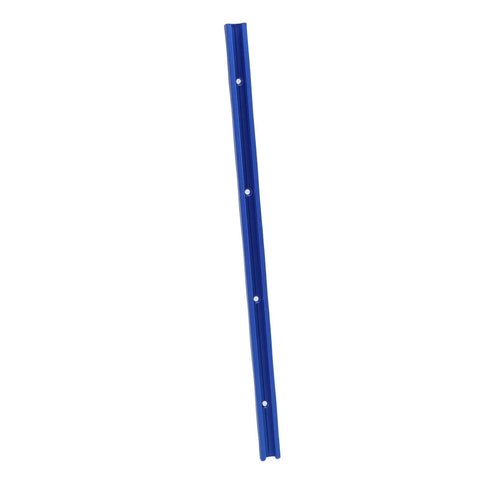 Universal Aluminum T Track 15.7 Inch Double Cut For Woodworking Three Quarter Inch Width Three Eighth Inch Depth Four Mounting Holes