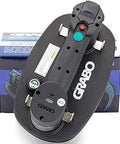 Electric Vacuum Lifter With Four Lifting Lugs And 375 Lb Capacity Suction Cup Tool shown with packaging