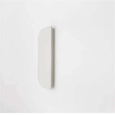 Side view of white cover from Water Tank And Cover Accessory Kit For Capsule Coffee Machines F111 EN500 Durable Replacement Parts.