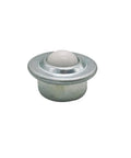 Heavy Lifter 30mm Ball Transfer Units Featuring Slick Nylon Bearings And Rock Solid Steel Stems For Smooth Furniture Moves And Quiet Conveyor Runs This No Sweat Quartet Makes Light Work Of 70Kg Loads Daily, close-up of a nylon ball transfer unit.