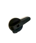 Heavy Duty Parking Brake Lever The Real Deal Hand Brake Control For Forklift And Pallet Jack Replacement Part 3865100405 black plastic lever top view