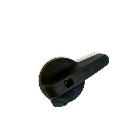 Heavy Duty Parking Brake Lever The Real Deal Hand Brake Control For Forklift And Pallet Jack Replacement Part 3865100405 black plastic lever top view