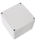 IP65 Waterproof ABS Plastic Enclosure For Electronics, Outdoor Junction Box 120x120x90mm, erosion-resistant top view