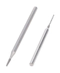 Pro-Grade Stripped Screw Remover Kit with Tungsten Steel Bits Extract Broken Screws From Phones and Small Electronics Without a Hassle Heavy-Duty Fixer Set That Makes Tricky Jobs A Breeze for Makers, alloy tungsten steel extraction bits.