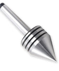 Beefy MT1 Live Bearing Tailstock For Metal And Wood Lathes, Heavy Duty, Smooth Ball Bearing Run, 60 Degree Centers, side view