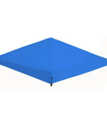 Blue Replacement Canopy Roof For 96x96 Inch Pop Up Canopy Slant Leg Weather Resistant Polyester With UPF Fifty Plus Sun Protection