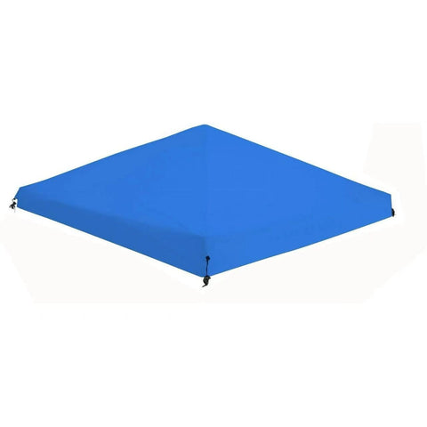 Blue Replacement Canopy Roof For 96x96 Inch Pop Up Canopy Slant Leg Weather Resistant Polyester With UPF Fifty Plus Sun Protection
