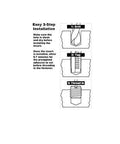 EZ-329-4 Thread Repair Kit For Metal And Carbon Steel Threaded Inserts One Quarter Twenty installation steps diagram