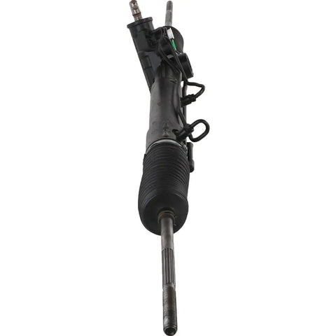Close-up of the complete RWD Rack and Pinion Kit for 2000 2004 Dodge Dakota and 2000 2003 Durango with tie rod end shown.