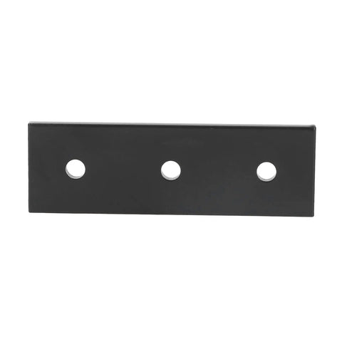 Two Pack Aluminum Alloy Joint Plate With Three Holes Mending Flat Bracket For Furniture Frames Tables Beds Chairs And Shelves Rustproof Easy Install And Sturdy Straight Brace 40x40