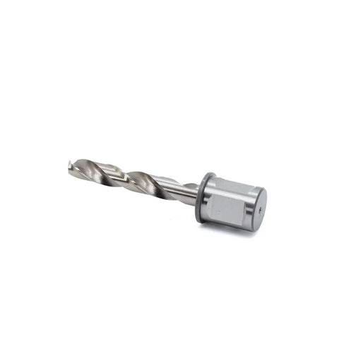 Oscarbide annular cutter with Weldon shank, 3/8 in cutting diameter and 2 in depth of cut