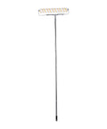 18 Inch Heavy Duty Paint Roller Kit With Sturdy Stainless Steel Extension Pole for easy ceiling application.