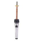 Adjustable Pen Mandrel Kit for Woodturning with 6 Mm Diameter Pro Grade Lathe Accessory, shown vertically in durable steel.