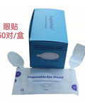 100 Pairs OD7+ Laser Safety Glasses For IPL LED And Microdermabrasion Buttery Soft Disposable Eye Shields with packaging.