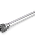 Long Shank ER Collet Chuck Holder For CNC Lathe And Milling 150mm Straight Shank ER20A150L shown in metal finish
