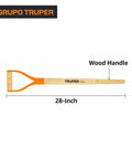Replacement Handle For Classic Shovel With Y Grip 28-Inch Ash Wood Shaft With Anti Rotation Fixing System Fits MG-PY 15900