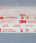 Fire and Water Barrier Tape FWBT4 4 in x 75 ft applied on construction joint surface