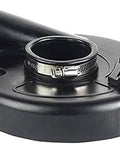 Grinder Vacuum Shroud Cover for 7 Inch Angle Grinders Universal Dust Shield for Hand Grinders and Polishers Rubber and Plastic Construction Converts Easily for Cleaner No Fuss Work