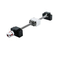 Premium SFU1204 Ballscrew Kit 1000mm Length C7 Grade with Single Ball Nut, BKBF10 Support, DSG12H Housing, And Flexible Coupler For CNC Router Parts Build installed with coupler