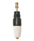 Straight Torch Body For PT31 LG40 CT312 Plasma Cutter Replacement Welding Torch Head showing copper and plastic components