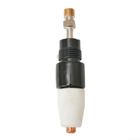 Straight Torch Body For PT31 LG40 CT312 Plasma Cutter Replacement Welding Torch Head showing copper and plastic components