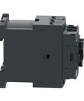 Side view of DPE18BL Easy TeSys 24VDC Coil Contactor with Screw Clamp Terminals for HVAC, Pumps, Compressors and More