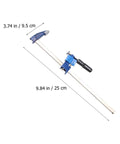 Heavy Duty F Clamp Woodworking Clip Fixture With Quick Release Trigger And Ergonomic Handle, 25 cm length