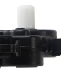 Top Notch Left HVAC Blend Door Actuator For 2015-2019 Kia Soul side view, black plastic material, plug and play installation.
