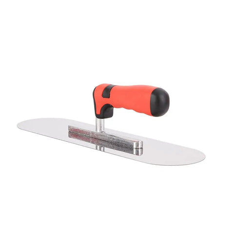 Three Piece Pool Trowel Set With Stainless Steel Blades In 14x4, 11x4, And 10x3 Inch Sizes, Lightweight Go To Tools With Soft Grip Handle