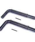 Trailer Gate Latch Spring Repair Kit 2 Pack Heavy Duty Beefed Up Spring Loaded Latch Alloy Construction with Pins