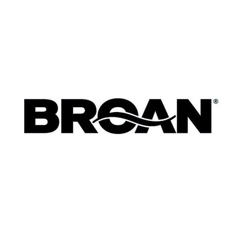Black and white logo of Broan, manufacturer related to Range Hood Filter Non Ducted 2 Pack OEM Replacement Part Genuine OEM Quality