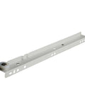 One Pair Ultra Quiet Bottom Mounted Concealed Drawer Slide Tracks With Heavy Duty Ball Bearing System, 12 inch steel track.