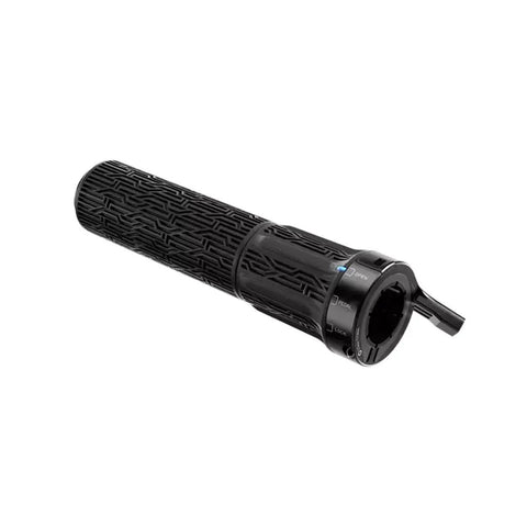 TwistLoc Ultimate Full Sprint 3 Position Fork Remote Kit Left Hand showing ergonomic grip and control switch.