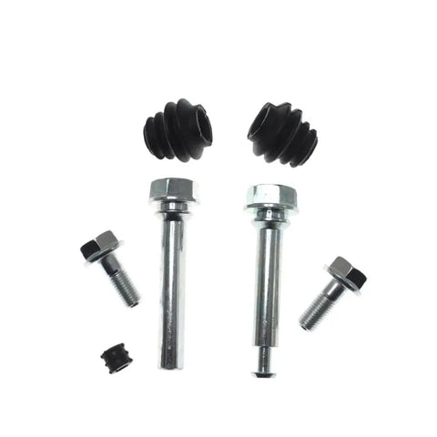 Front Brake Caliper Guide Slider Pin Kit Replaces 58161-1H000 And 58162-1H000 Perfect For Hyundai I40 Kona Sonata Tucson Kia Soul Optima K5 Smooth Ride, metal bolts and rubber boots