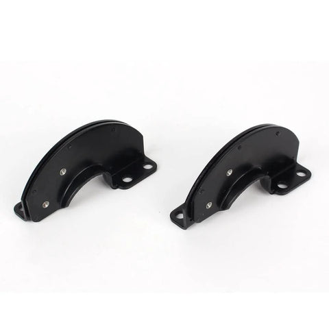 Hidden 90 Degree Cabinet Door Hinges For Industrial Equipment Cabinets 2 Pack Black Carbon Steel Durable Hinges With 625N Radial Load Rating