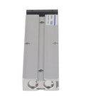 Double Acting Pneumatic Cylinder TN10X100 75mm Stroke Beefy Aluminum Alloy Rod Shaft showing rod ends