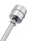 Close-up of a stainless steel Water Level Sensor Float Switch For Vertical Mounting, showing construction details for tanks and pumps.