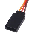 Three Pin Servo Extension Cable Set With Male To Female Connectors Five Lengths 6cm 15cm 30cm 50cm 100cm Angled Design For Easy Plug