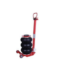 Heavy Duty Pneumatic Airbag Jack For Cars And Trucks No Sweat Lifting Air Powered Balloon Hoist with Adjustable Handle, three black airbag layers.