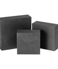 Solid Graphite Square Block 15x100x100mm 8 To 50mm Thick Heavy Duty Electrode Plate Blank for casting and electrolysis