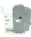 Side view of Single AC contactor A16-30-10-84, 110-120 V AC coil, used in HVAC, pumps, compressors, automation panels, switchgear