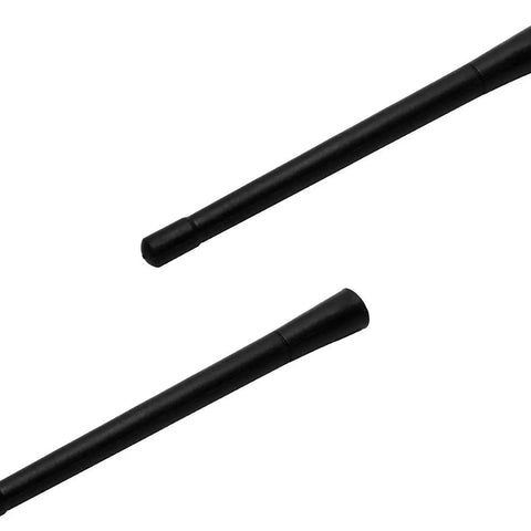 7 Inch Short Motorcycle Antenna Replacement For Harley Davidson Touring Electra Glide Ultra Classic 1989 2025 Dual Pack Flexible Rubber