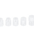 Ultimate 31Pc TIG Welding Nozzle Kit with Ceramic Torch Glass Cups sizes 6 7 8 10 12 for WP-17 18 26 guns.