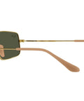 RB3957 Julie Sunnies Womens Sunglasses XX Small Narrow Fit 120mm Hinge To Hinge 52mm Lens Legend Gold And Green Color