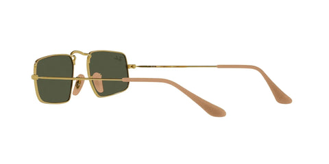 RB3957 Julie Sunnies Womens Sunglasses XX Small Narrow Fit 120mm Hinge To Hinge 52mm Lens Legend Gold And Green Color